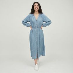 Robe midi stone rosita-r202511t0a Femme LA PETITE ETOILE