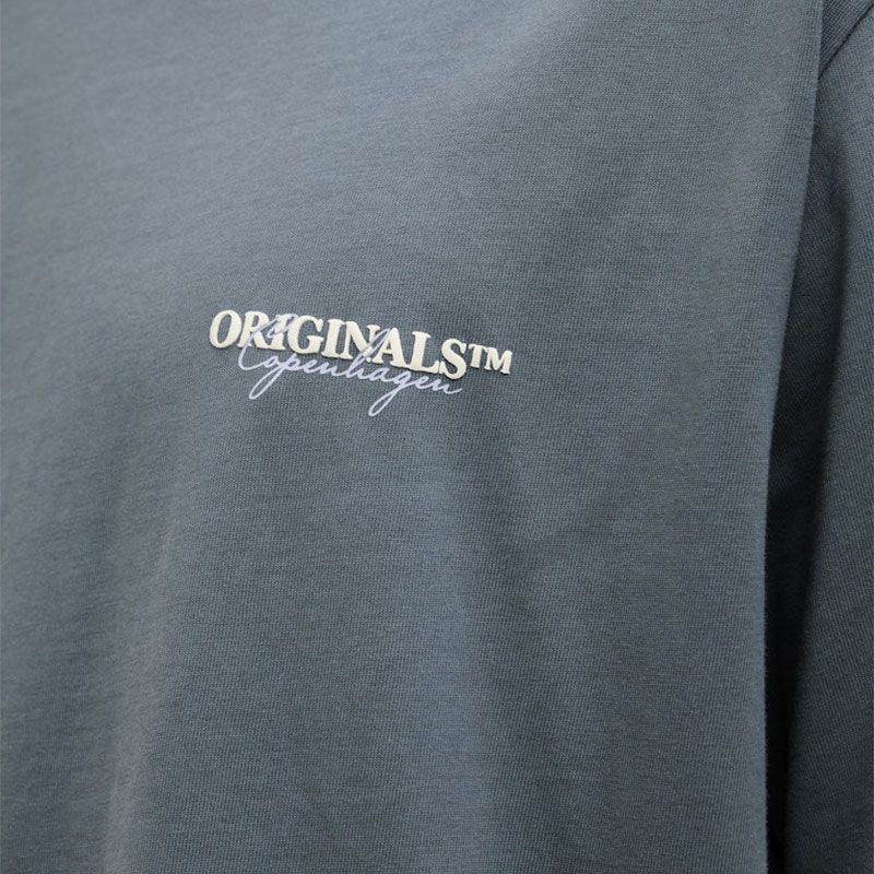 Tee shirt jwhislington stormy weather 12297329 4502 Homme JACK & JONES