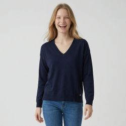 Pull marine melya-m112511h4a Femme LA PETITE ETOILE