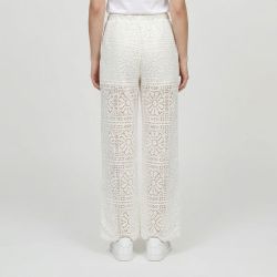 Pantalon ecru panama-p102513y3a Femme LA PETITE ETOILE