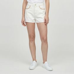Short blanc sandra-s302513c0h Femme LA PETITE ETOILE