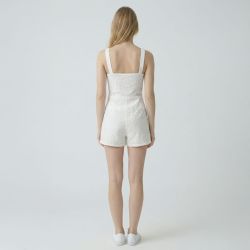 Combi-short ecru louison-l202513c0a Femme LA PETITE ETOILE