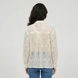 Chemisier ecru clint-c102513y3a Femme LA PETITE ETOILE