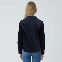 Blouse col V à nouer Femme LA PETITE ETOILE