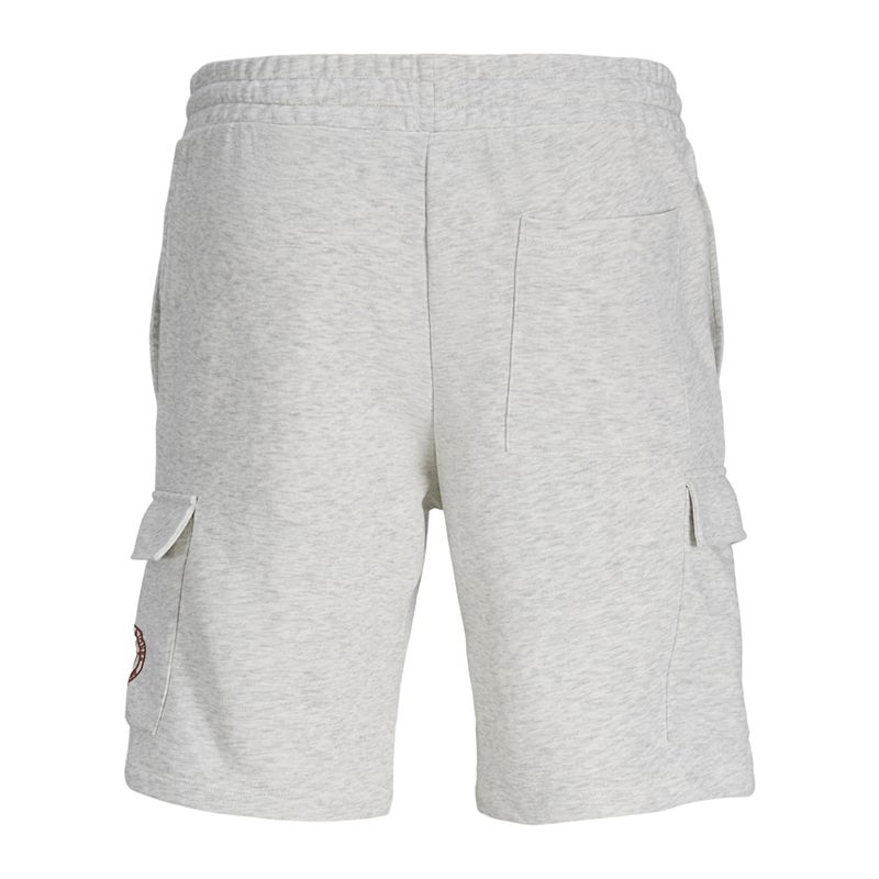 Short white melange jpstgordon 12290090 4479 Homme JACK & JONES
