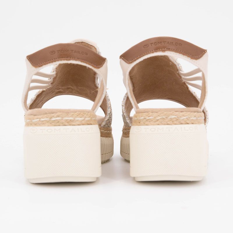 Sandale silver 9590240010 t36/41 Femme TOM TAILOR