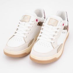 Basket cream multi 26m0022300 t36/41 Femme MUSTANG