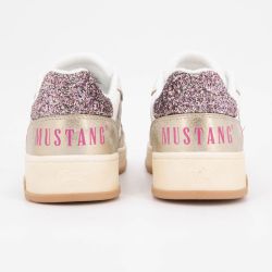 Basket cream multi 26m0022300 t36/41 Femme MUSTANG