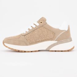 Basket beige 26m05320113641 t36/41 Femme MUSTANG