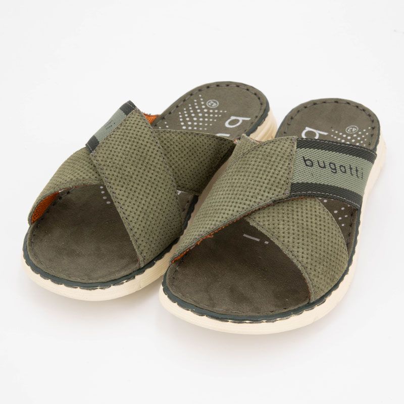 Mule green/green 315a32861469 t41/45 Homme BUGATTI