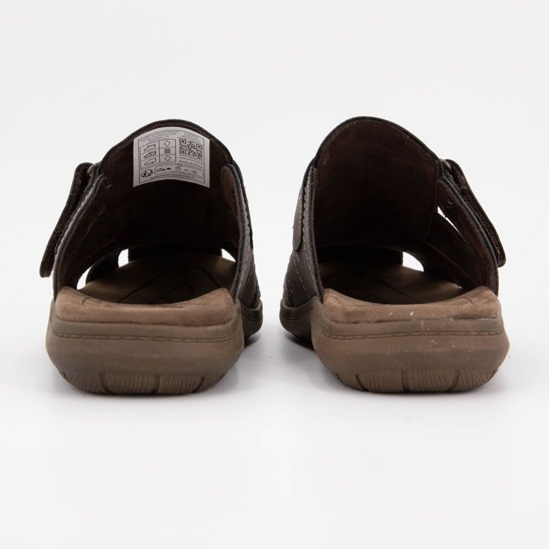 Mules black à scratch Homme ROMIKA