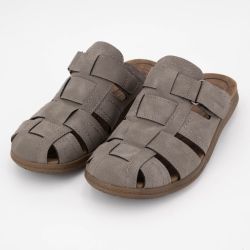 Mules black à scratch Homme ROMIKA