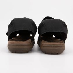 Sandales mokka à scratch Homme ROMIKA