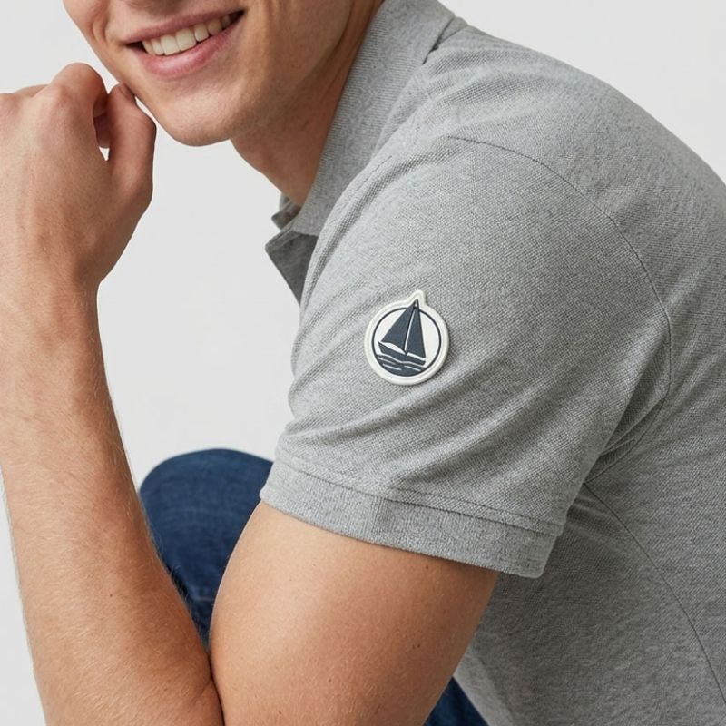 Polo mc brode marcopolo Homme SABLE & MER