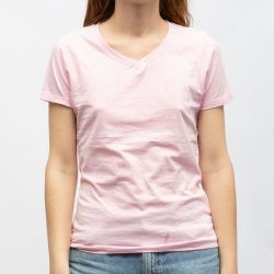 Tee shirt slub col v bill tornade 29235 Femme BILL TORNADE