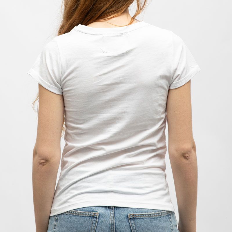 Tee shirt slub col rond bill tornade 29228 Femme BILL TORNADE