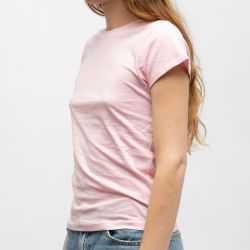 Tee shirt slub col rond bill tornade 29228 Femme BILL TORNADE