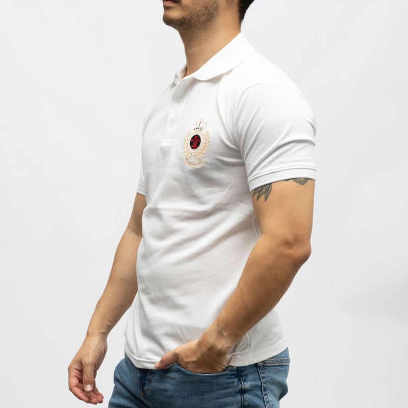 Polo mc white prince Homme PANAME BROTHERS