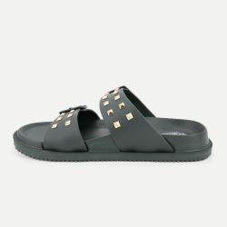 Mule chalk white ocean studs pls700005 Femme PEPE JEANS