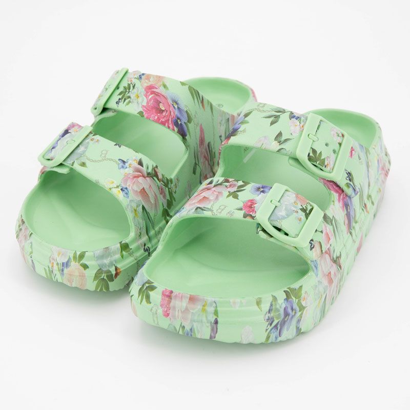 Mule vert nuon01 t35/41 Femme LAURA VITA