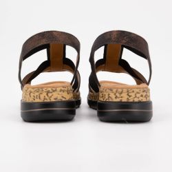 Sandales compensées élastique avec bijoux Femme ROMIKA