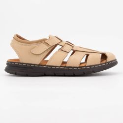 Spartiates en cuir avec boucle Homme ORLAND