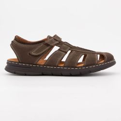 Spartiates en cuir avec boucle Homme ORLAND