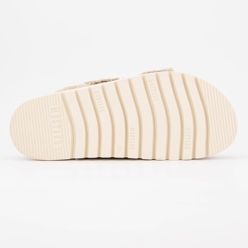 Mules double boucle tissu imprimé Femme MUSTANG