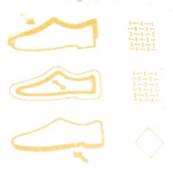 Sandales compensées à scratch motif serpent avec double boucle Femme MUSTANG