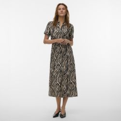 Robe oatmeal vmeasy joy 10297365 4540 Femme VERO MODA