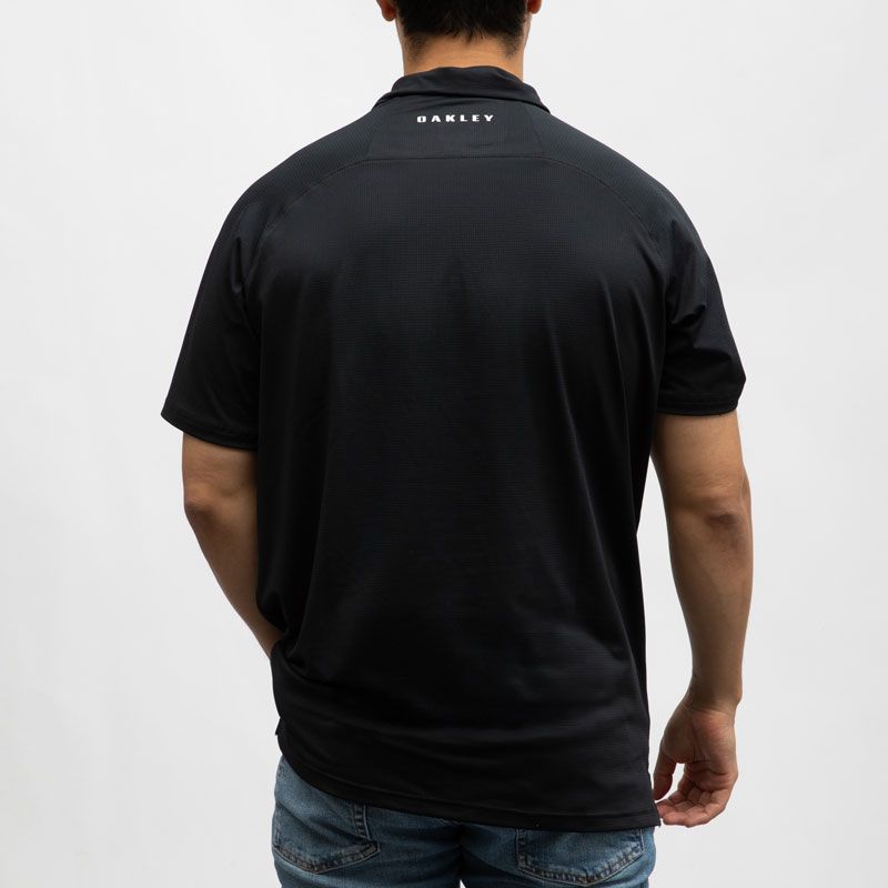 Polo blanc iconic ss polo shirt foa405916 Homme OAKLEY