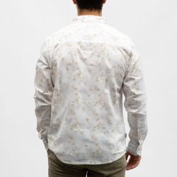 Chemise imprimee white blue cr-corneille-x12-wbl Homme CROSSBY