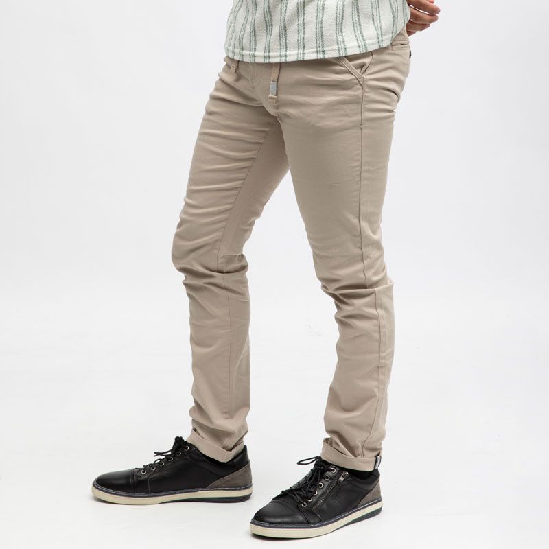 Pantalon cordon elast beige cr-pinko-x12-be Homme CROSSBY