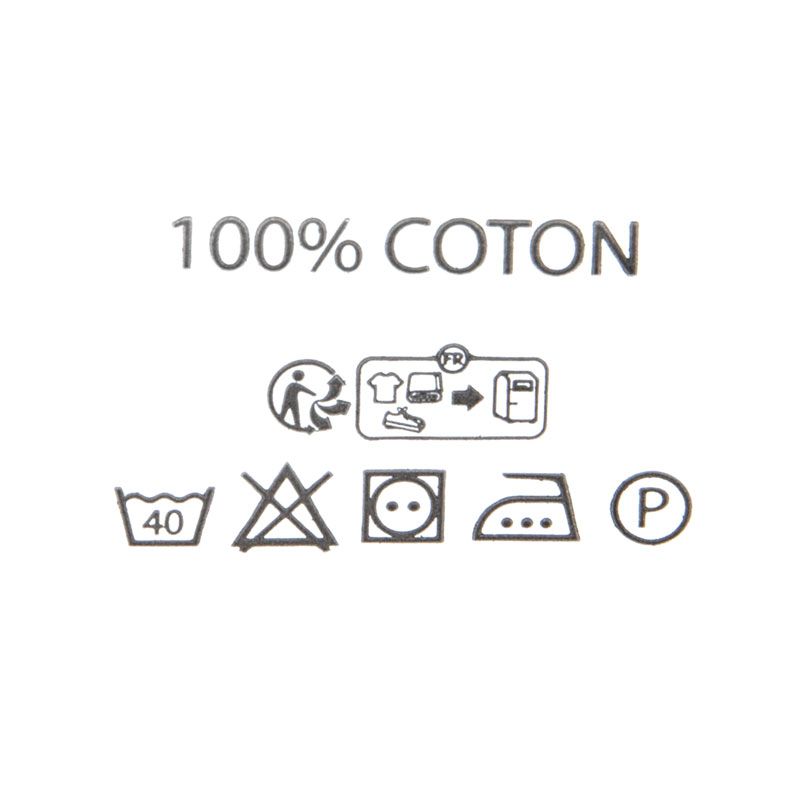 Tee shirt col rond brodé coton Homme REDSKINS