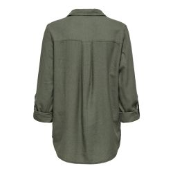 Chemise 3/4 oxford tan onlgoa 15363991 4478 Femme ONLY