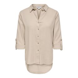 Chemise 3/4 oxford tan onlgoa 15363991 4478 Femme ONLY