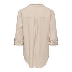 Chemise 3/4 oxford tan onlgoa 15363991 4478 Femme ONLY