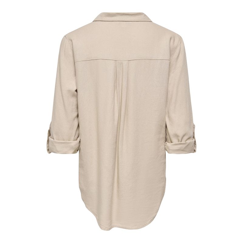 Chemise 3/4 oxford tan onlgoa 15363991 4478 Femme ONLY