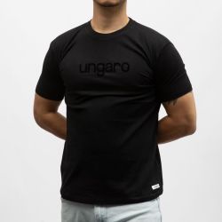 Tee shirt logo velours ungaro 20638 Homme UNGARO