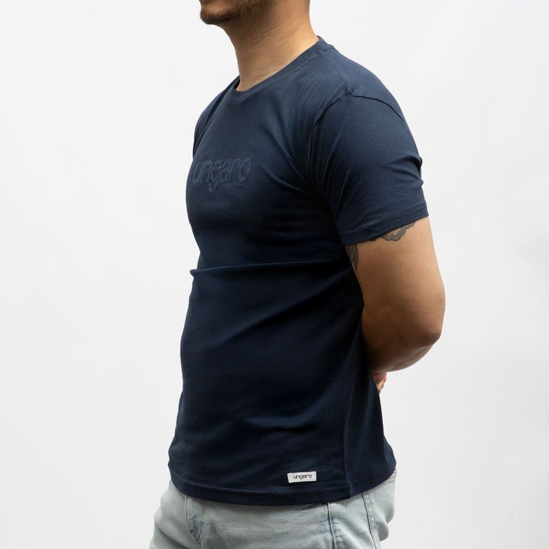 Tee shirt logo velours ungaro 20638 Homme UNGARO
