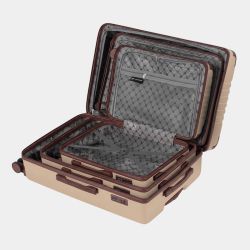 VALISE CHAMPAGNE ALPHA 50 CM PC13556-3CHA