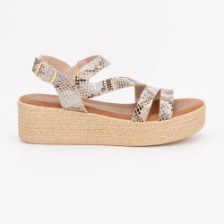 Sandale compensee cairon beige 38719 t36/41 Femme CARLA TORTOSA