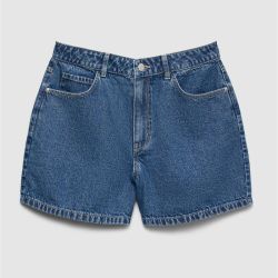 Short vmkirsa molly hr denimmedium blue denim 10351687 4541 Femme VERO MODA