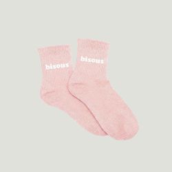 Chaussette a paillette bisous 2/460/8 t35/37 Enfant TWINDAY