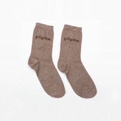 Chaussette a paillette pepite 2/460/8 t35/37 Enfant TWINDAY