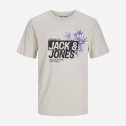Tee shirt jwhjaxon castlerock 12298015 4502 Homme JACK & JONES