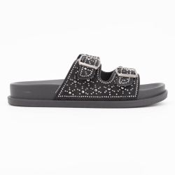 Mule strass double brides 4974-fedora t37/41 Femme BURTON OF LONDON