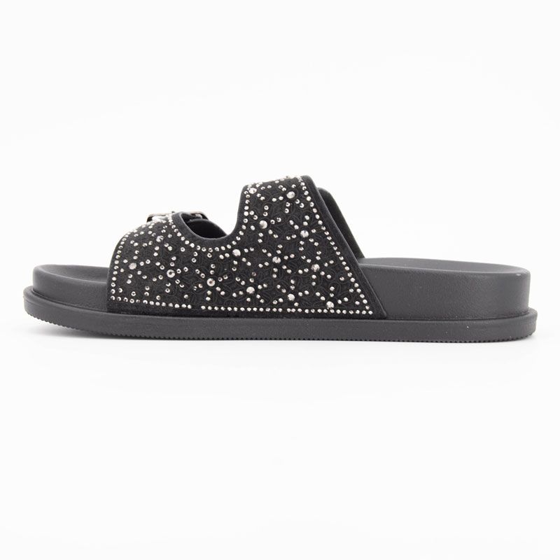 Mule strass double brides 4974-fedora t37/41 Femme BURTON OF LONDON