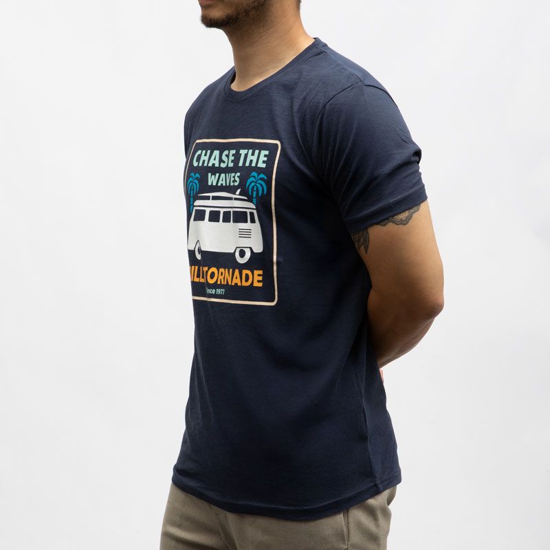 Tee shirt slub print hom bill tornade 24360 Homme BILL TORNADE