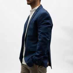 Blazer croisé slim fit col à revers Homme JACK & JONES